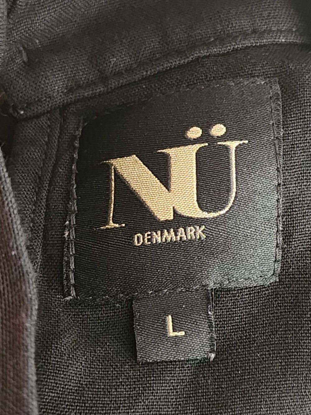 Nu Denmark Black Grommet Cowl Neck Tank - Picture 5 of 6